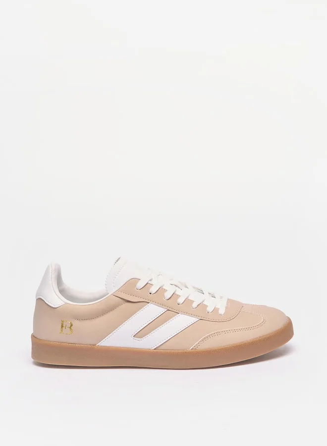 فلورا بيلا من شو إكسبرس Panelled Low Ankle Lace-Up Sneakers