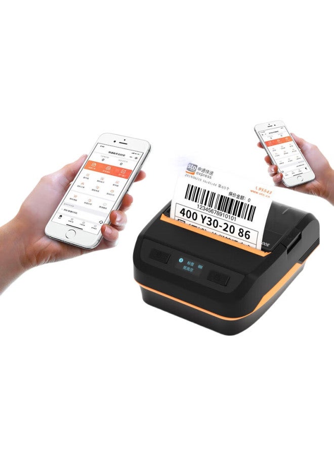 Hprt A300E Portable Express Delivery Single Mobile Bluetooth Universal Thermal Printer, Warehouse Label Pickup Code Electronic Shipping Label, Cainiao Post Station Printing Machine - Image 3