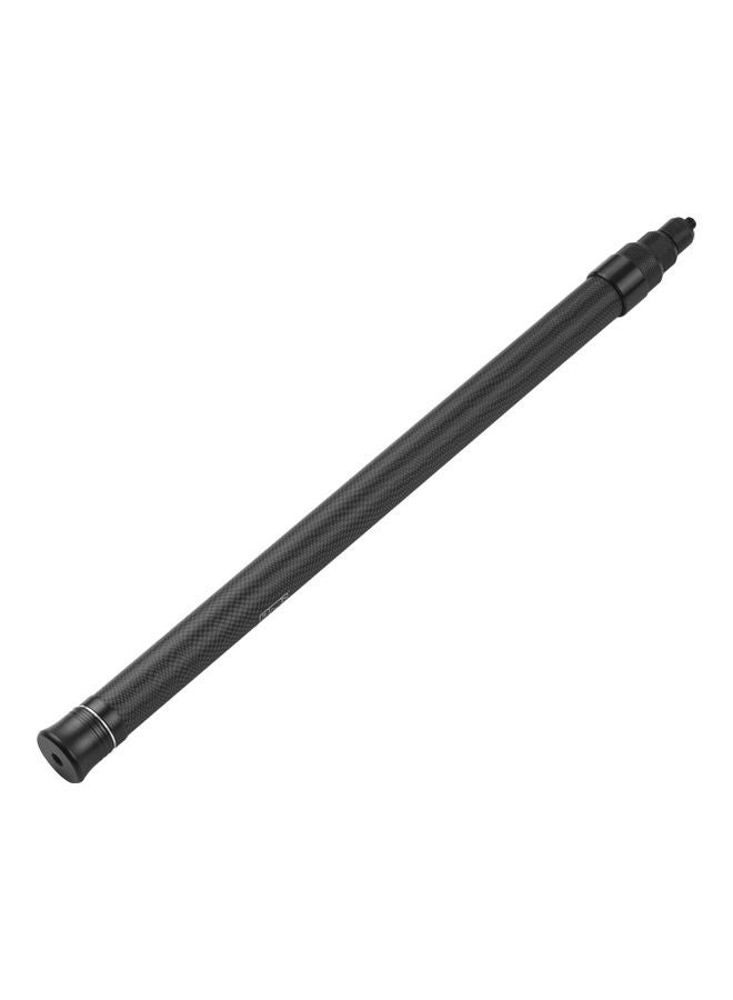 High Quality Carbon Fiber Selfie Stick Adjustable Extension Pole (Black) - Image 1
