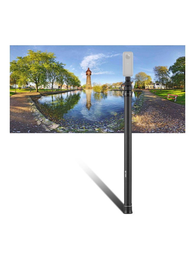 High Quality Carbon Fiber Selfie Stick Adjustable Extension Pole (Black) - Image 5