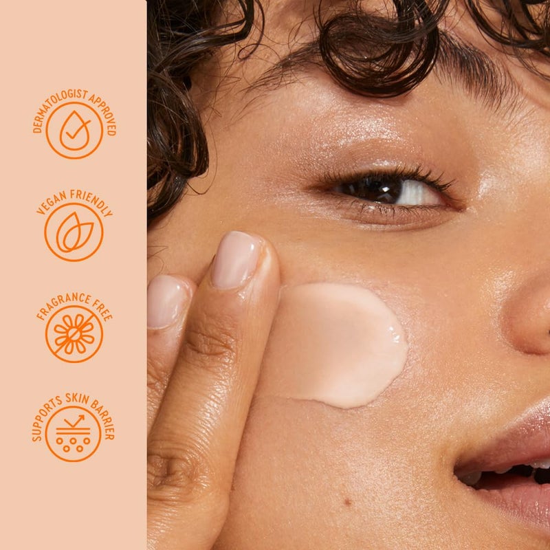 BYOMA بيوما سائل واقي شمس للوجه SPF 30 - واقي شمس خفيف الوزن لجميع ألوان البشرة - توهج لامع، بدون أثر أبيض - مرطب SPF يقوي حاجز البشرة - 1.69 أونصة سائلة - Image 5