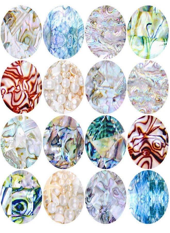 Minejin Nail Art DIY Sticker Tip 3D Marble Pattern Design Craft Decals Manicure Foil Tips 15 Sheets - Image 2