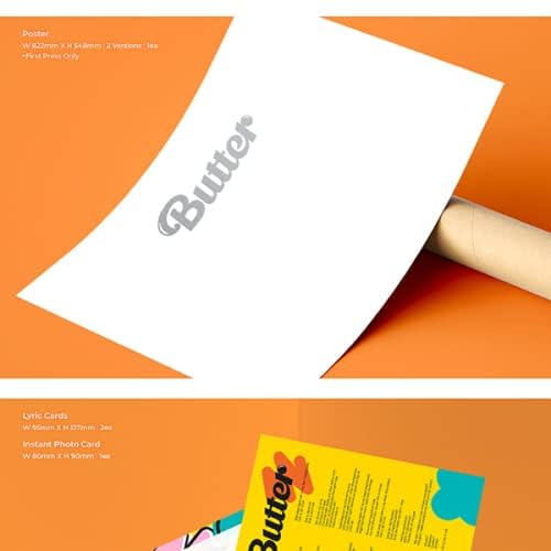 Import Big Hit Entertainment BTS - Butter Album+Extra Photocards Set (Random ver.) - Image 5