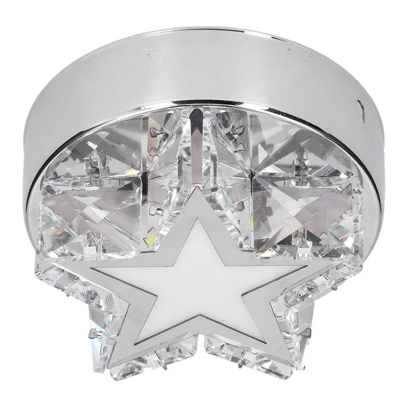 Star Shape Ceiling Lamp Stainless Steel Modern White Light Fixture for Kitchen and Bathroom - Image 3