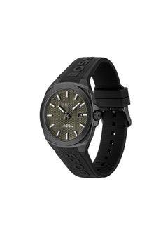 HUGO BOSS Men's Analog Tonneau Shape Leather Wrist Watch 1514140 - 41 Mm  - Image 2