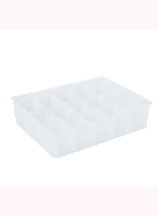 Royalford - Royalford Multi-Purpose Organizer With 15 Compartments Rf10909, Plastic Organizer With 3 Rows And 5 Columns - Image 1