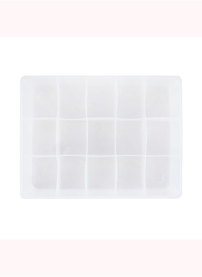 Royalford - Royalford Multi-Purpose Organizer With 15 Compartments Rf10909, Plastic Organizer With 3 Rows And 5 Columns - Image 1