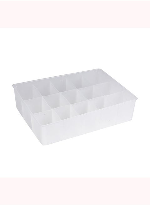 Royalford Multi-Purpose Organizer With 15 Compartments Rf10909, Plastic Organizer With 3 Rows And 5 Columns