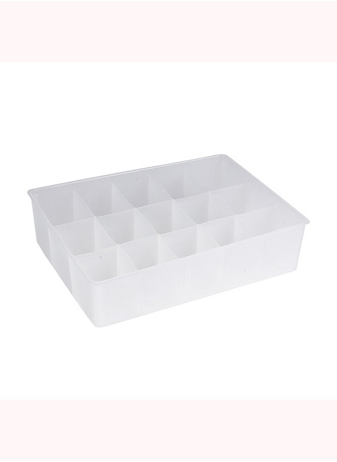 Royalford - Royalford Multi-Purpose Organizer With 15 Compartments Rf10909, Plastic Organizer With 3 Rows And 5 Columns - Image 1