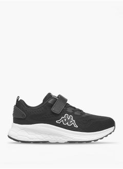 Kappa Boys' Logo Detail Sports Shoes with Hook and Loop Closure  - Image 3
