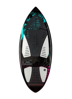RONIX RONIX WAKESURF - WOMEN'S CARBON AIR CORE 3 - SKIMMER (2024) - Black / Mint / Coral  - Image 2