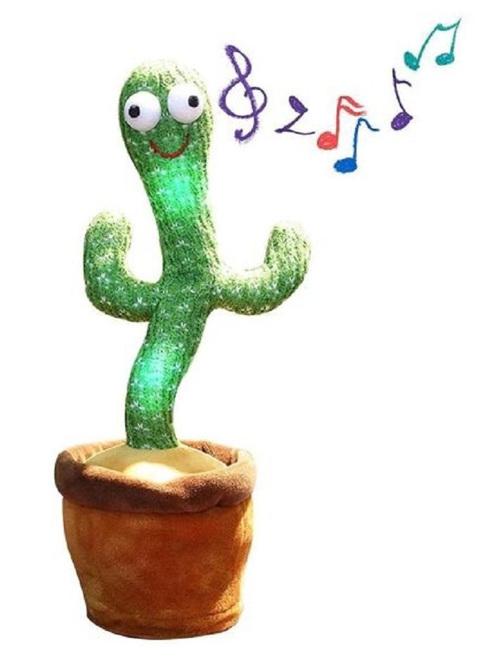 لعبة الصبار الناطقة الراقصة والالكترونية لعبة تعليمية مبتكرة مضحكة للأطفال لعبة مغنية على شكل صبار - Image 3