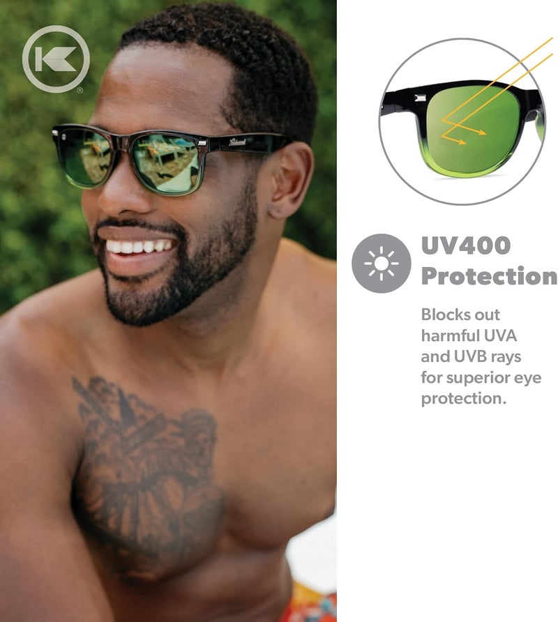Knockaround Fort Knocks Polarized Sunglasses for Men & Women - UV400 Protection - Image 3