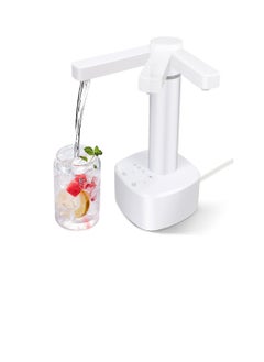 Y&D Electric Pump, USB Charging Automatic Drinking Water Dispenser Jug Pump for Home Kitchen Office Camping (White)  - Image 1