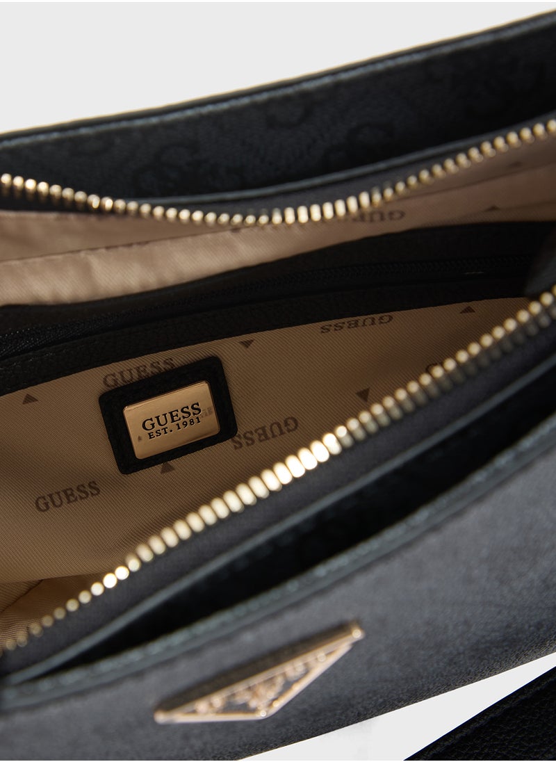 GUESS Noelle Top Zip Shoulder Bag  - Image 5