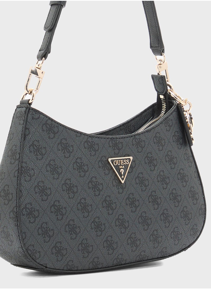GUESS Noelle Top Zip Shoulder Bag  - Image 4