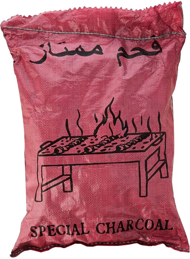 الصقر فحم ممتاز طبيعي من الخشب – كيس 3 كجم | فحم للشواء طويل الأمد ونظيف الاحتراق - Image 1