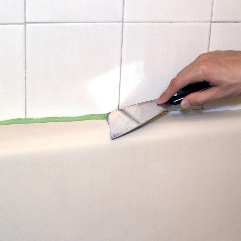 DAP Caulk Remover, Latex, 5.5 Oz Tube - Fast Acting Green Gel for Easy Removal - Image 3