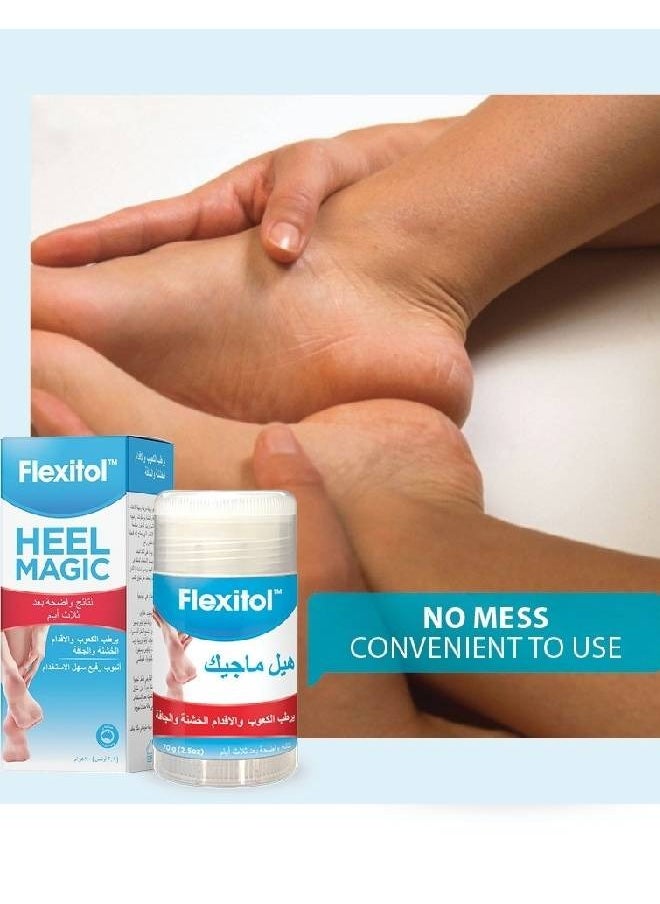 Flexitol Heel Magic Cream Hydrates Rough Dry And Cracked Heels - 70 Gm  - Image 4