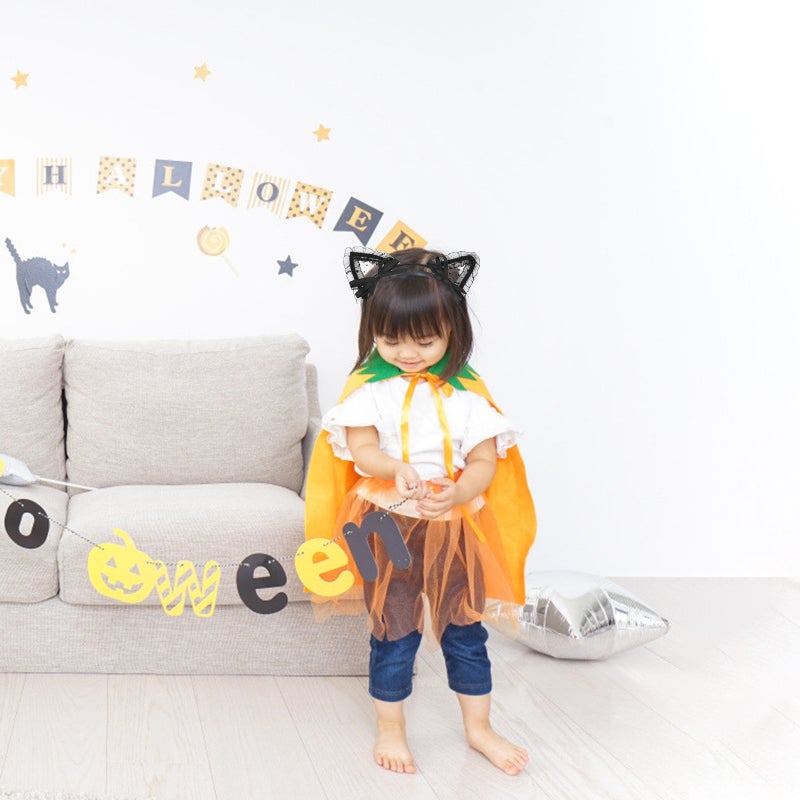 2pcs Adorable Cat Ears Bands Adorable Lace Headbands Hair Accessories - Image 3