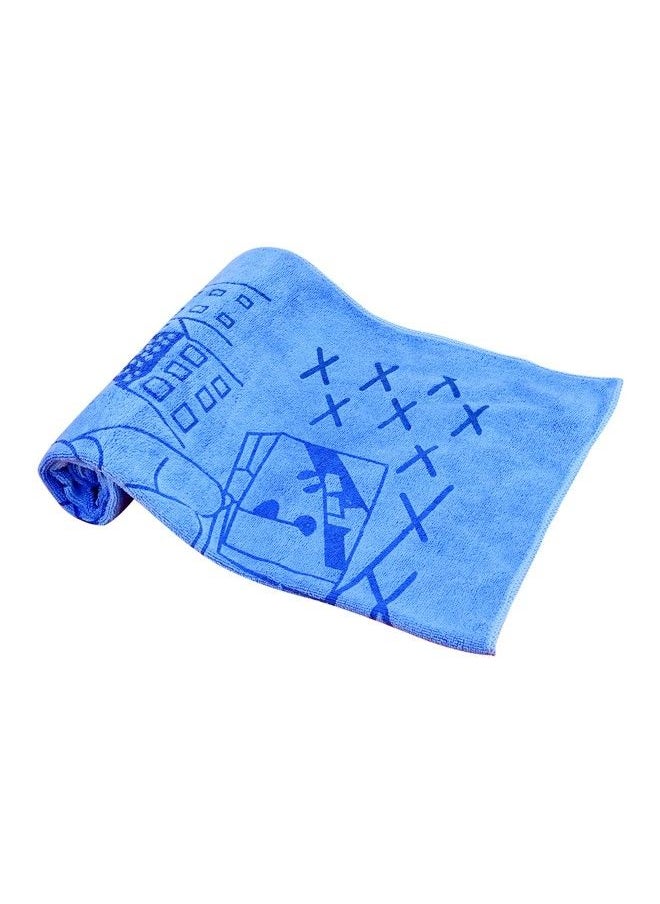 The Little Lookers Towel For Newborn Baby Kids; Super Soft Baby Bath Towel Set For Infants Bathing Accessories (Dark Pink & Dark Blue Small(46X84Cm))  - Image 5