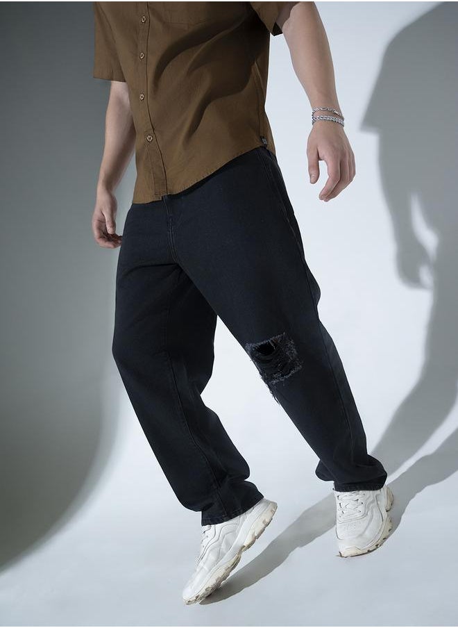 Hubberholme - Black Jeans For Men - Image 1