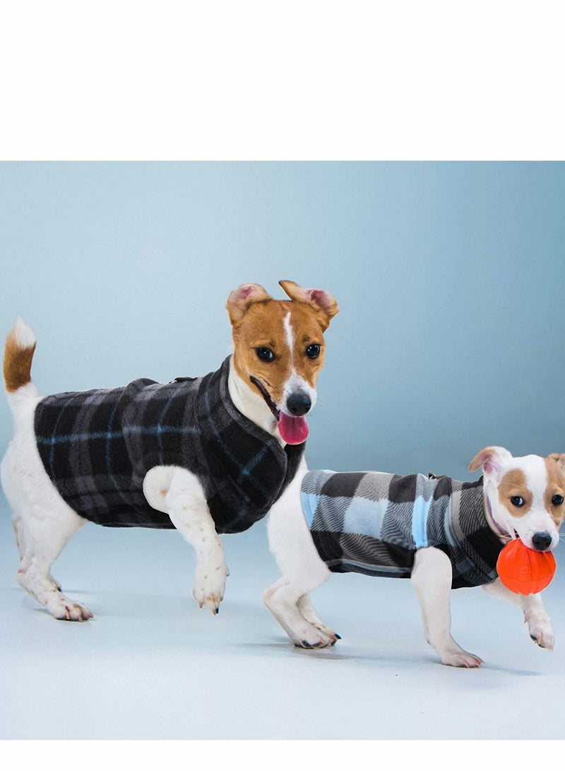 Warm Fleece Sweaters for Dogs - 6 Pack Winter Outfits for Puppies and Cats, Cozy Pet Apparel - Image 3