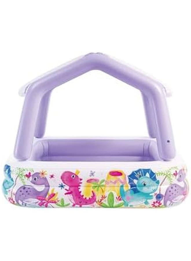 INTEX 57470 Infltable Kiddie Pool With Sun Shade - Image 3