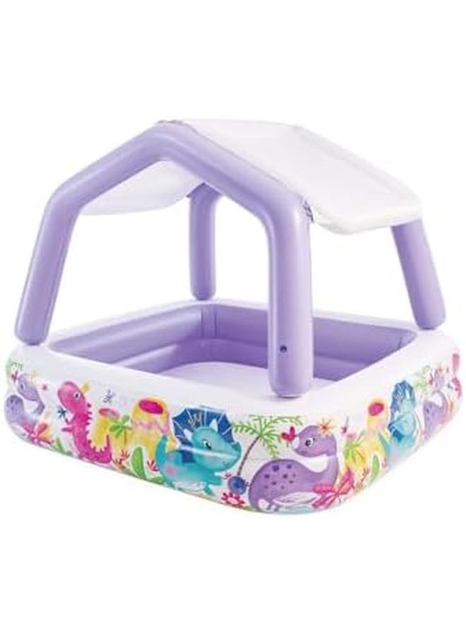 INTEX 57470 Infltable Kiddie Pool With Sun Shade - Image 2
