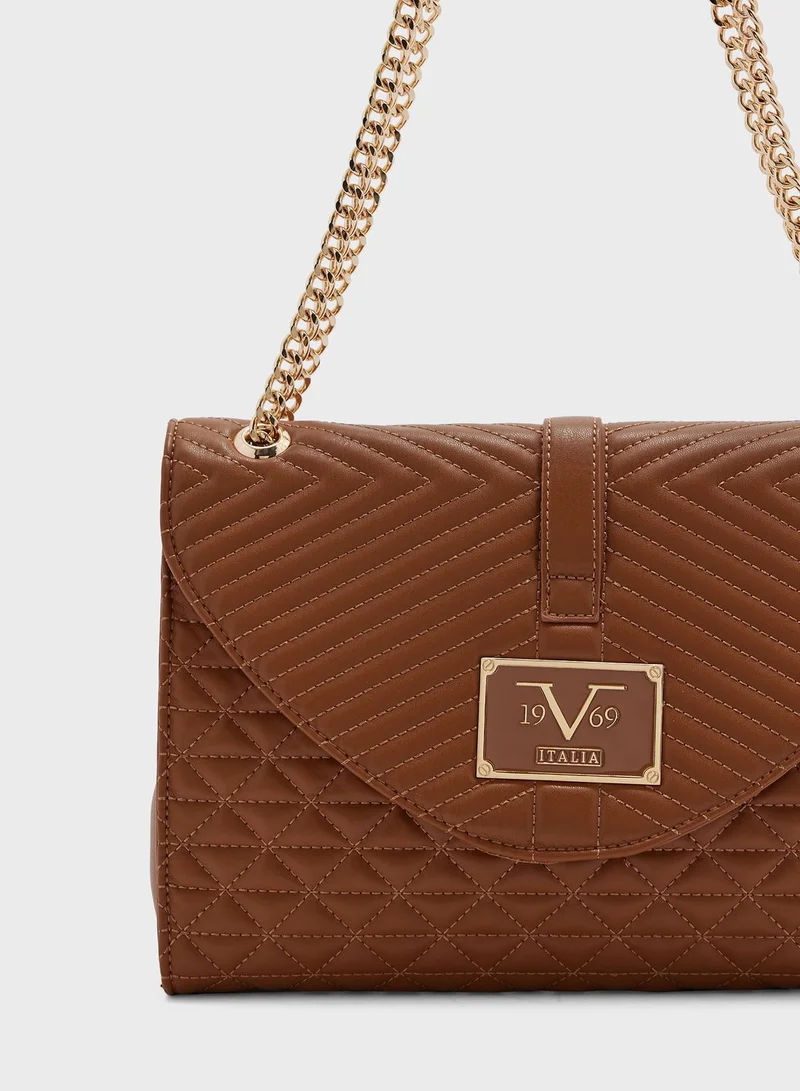 19V69 Italia by Versace Seraphina Satchel