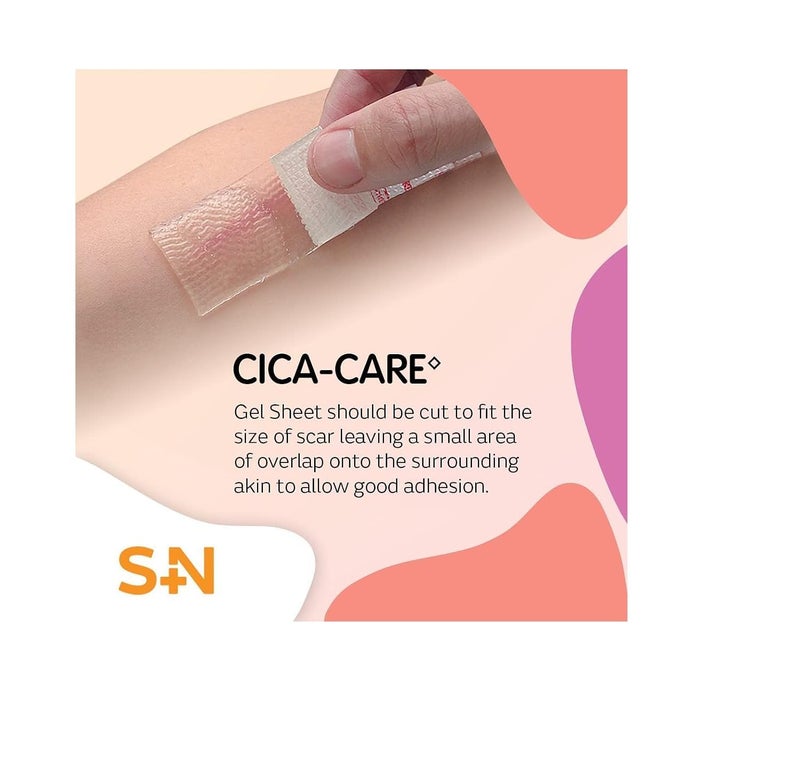 Smith&nephew CICA-CARE Silicone Gel Sheet - 1 Dressing (12cm X 6cm) - Image 5