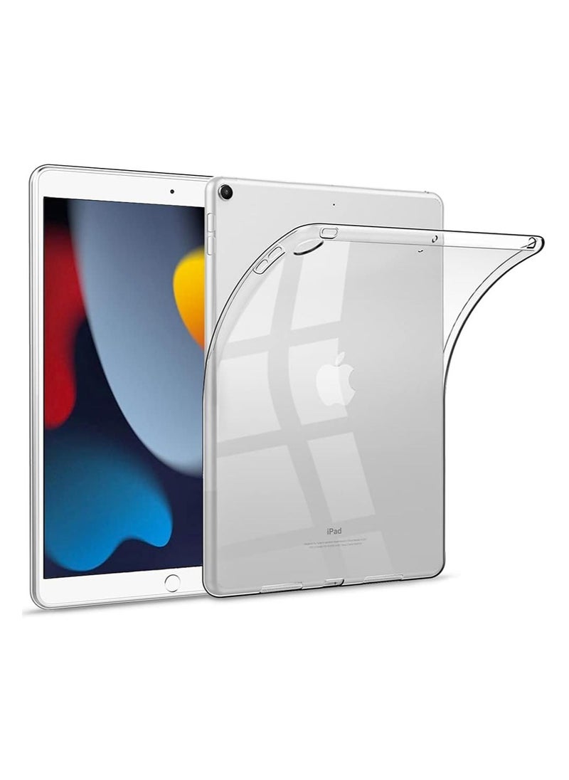 ELTRAZONE - Clear Case for iPad 10.2" 9th Generation 2021 / iPad 8th Generation 2020/ 7th Generation iPad 10.2" 2019, Slim Soft Lightweight TPU Back Cover for iPad 9/8/7 10.2 inch - Image 1