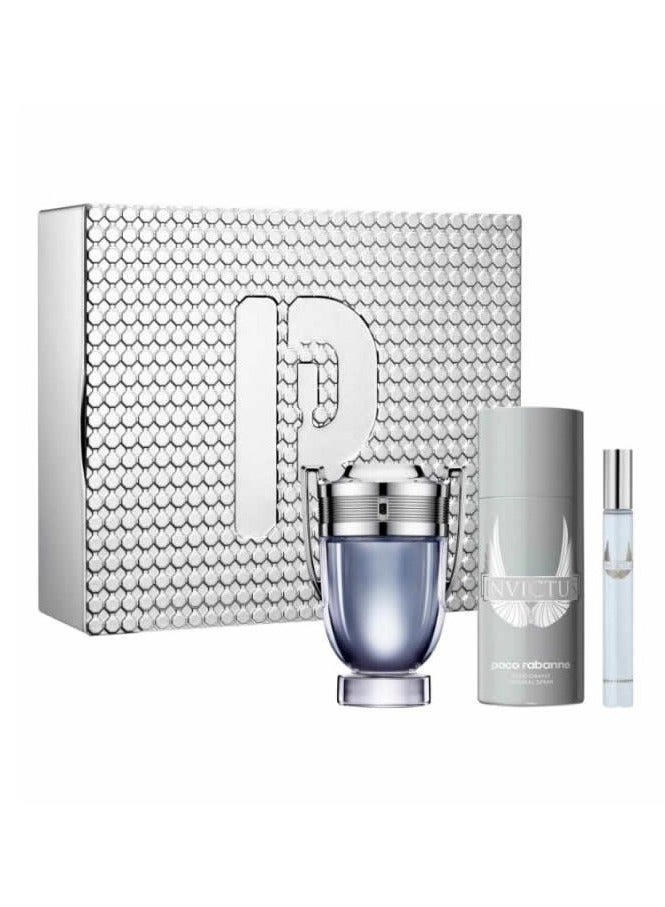 باكو رابان مجموعة باكو رابان إنفيكتوس أو دو تواليت 100 مل + 150 مل مزيل عرق + 10 مل - Image 1