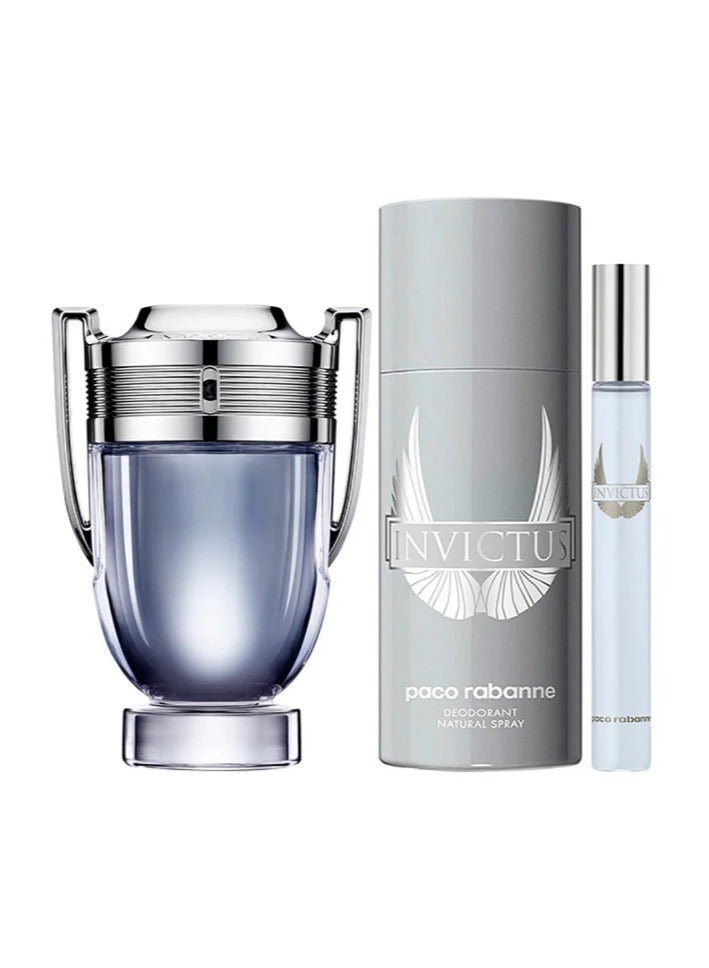 باكو رابان مجموعة باكو رابان إنفيكتوس أو دو تواليت 100 مل + 150 مل مزيل عرق + 10 مل - Image 2