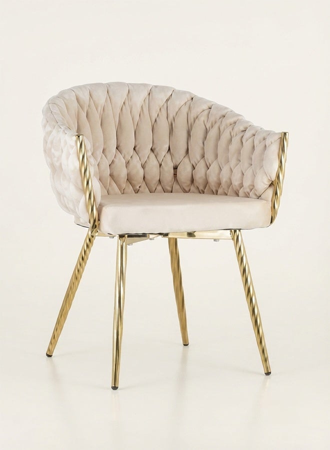 Aura Velvet Accent Chair - Image 1