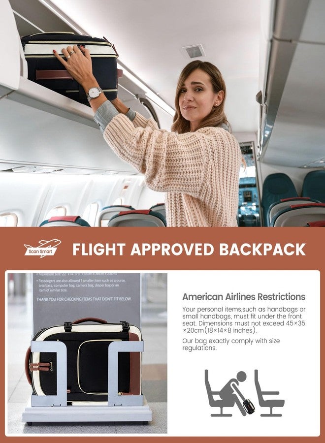 لوف فوك حقيبة ظهر للسفر من لوففوك للنساء والرجال، أسود رمادي، 40 لتر - 17.3 بوصة - 3 قطع - Image 2