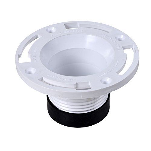 Oatey 4 in. PVC Twist-N-Set Closet Flange - Image 1