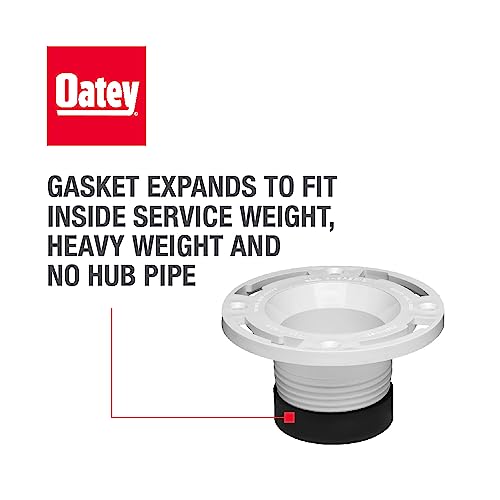 Oatey 4 in. PVC Twist-N-Set Closet Flange - Image 4
