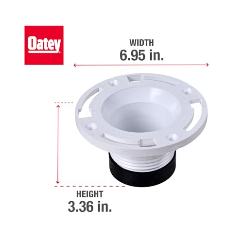 Oatey 4 in. PVC Twist-N-Set Closet Flange - Image 5