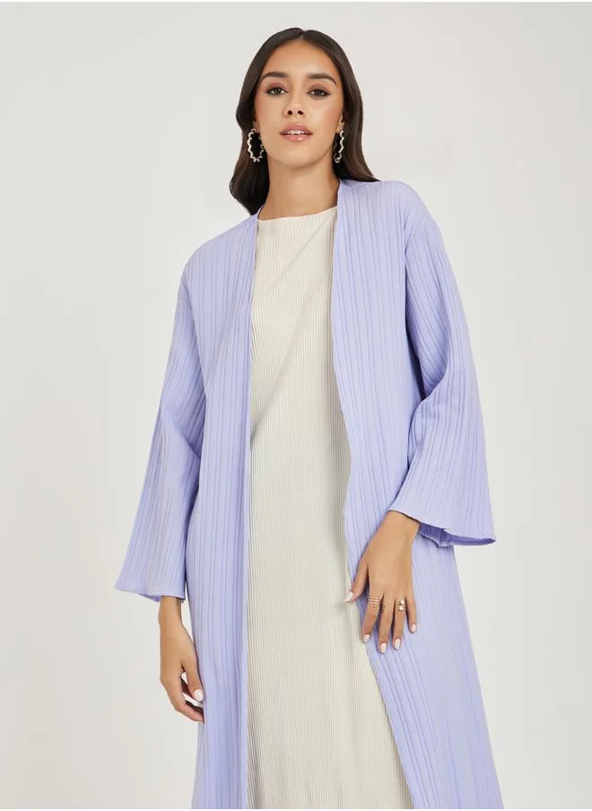 ستايلي Textured Regular Fit Maxi Length Kimono