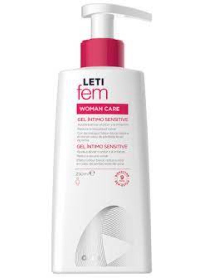 Leti Letifem Woman Care Sensitive Gel 250ml - Image 2