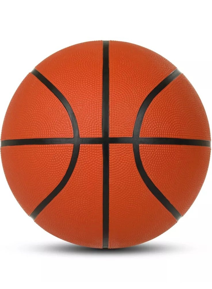 مخطوطات كرة سلة رسمية عالية الجودة، مقاس 7، مناسبة للاستخدام الداخلي/الخارجي، برتقالية - Image 4