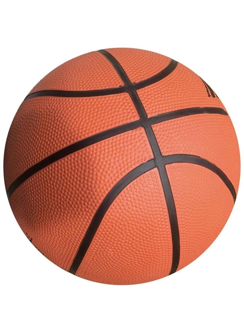 مخطوطات كرة سلة رسمية عالية الجودة، مقاس 7، مناسبة للاستخدام الداخلي/الخارجي، برتقالية - Image 2