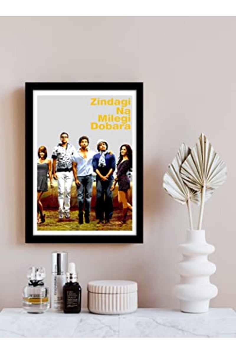 GRAY WALL Zindagi Na Milegi Dobara Framed Poster - Image 2