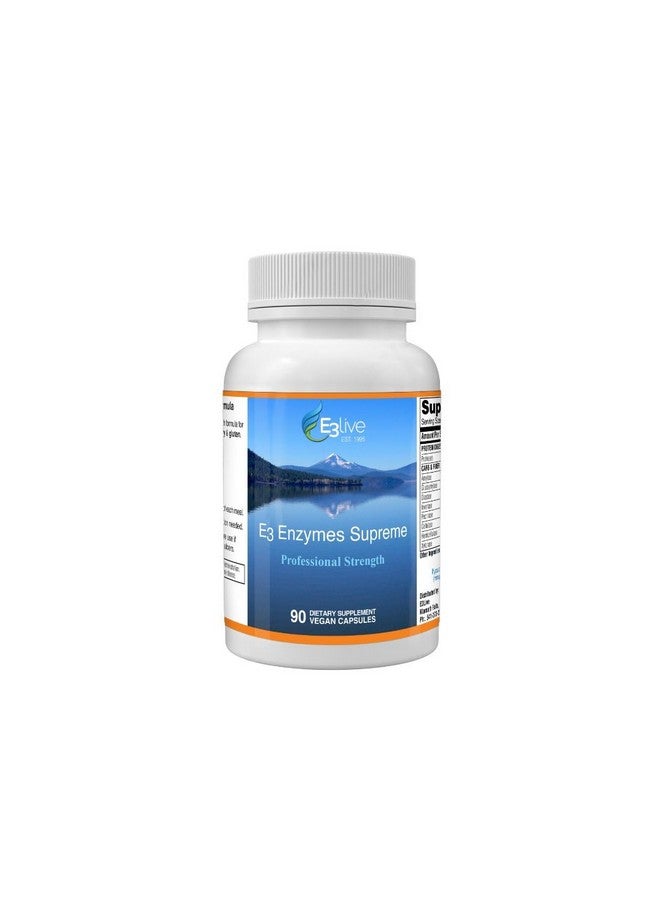 E3LIVE E3 Enzymes 90ct 460mg - Image 1