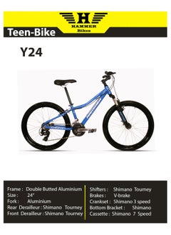 Hammer Bike 24" - Aluminium 21 Speed Bike - Full Shimano original parts - pzsku/Z113E25BA6EE61C4BCF73Z/45/_/1727713587/9c2da441-5e37-47dc-89fe-38578f772a43