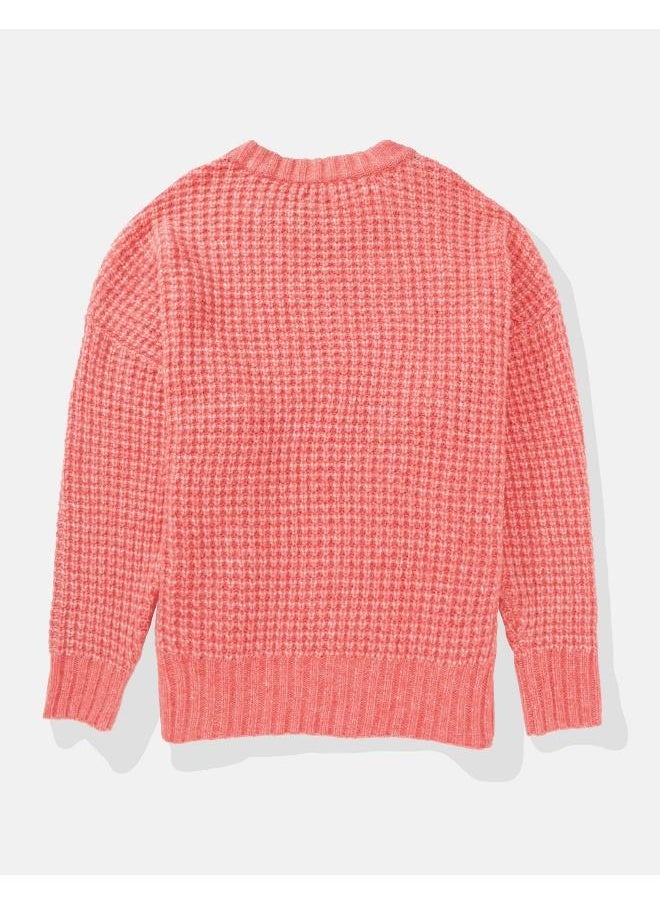 American Eagle Essential Chenille Cardigan  - Image 4