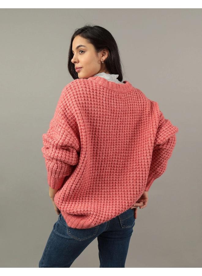 American Eagle Essential Chenille Cardigan - Image 4