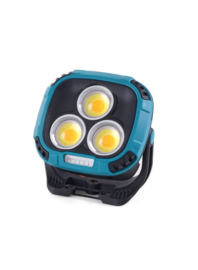 COB Yellow White Light Red Warning Light Multi-function LED Rechargeable Mobile Convenient Work Light With Magnetic Suction Hot Sale