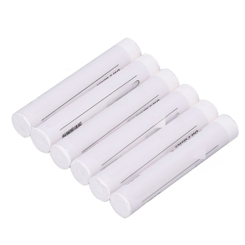 6 Pcs White Oil Pastels Unique Texture Safe Harmless Smoothing Oil Pastels Painting Set for Art Students Children - Image 4
